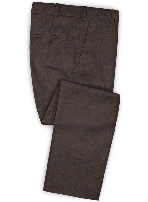 Caccioppoli Dapper Dandy Acula Brown Wool Suit - Image 4