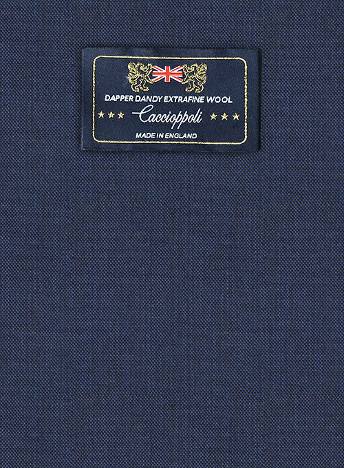 Caccioppoli Dapper Dandy Apelli Bottle Blue Wool Suit - Image 2