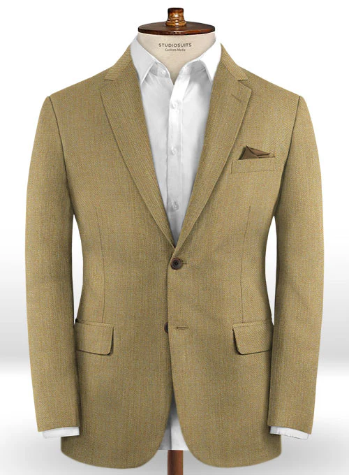 Caccioppoli Dapper Dandy Madici Moss Green Wool Suit - Image 3