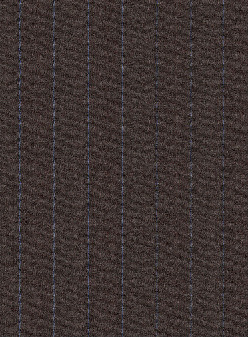 Caccioppoli Edoara Brown Wool Pants - Image 3