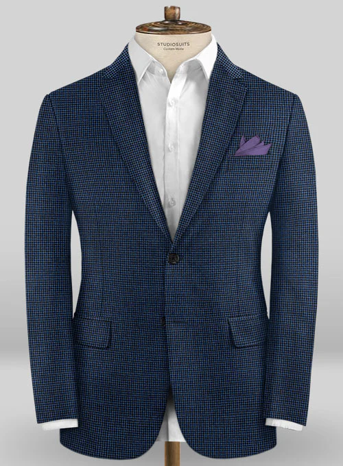 Caccioppoli Fresco Wool Blue Feorra Suit - Image 3