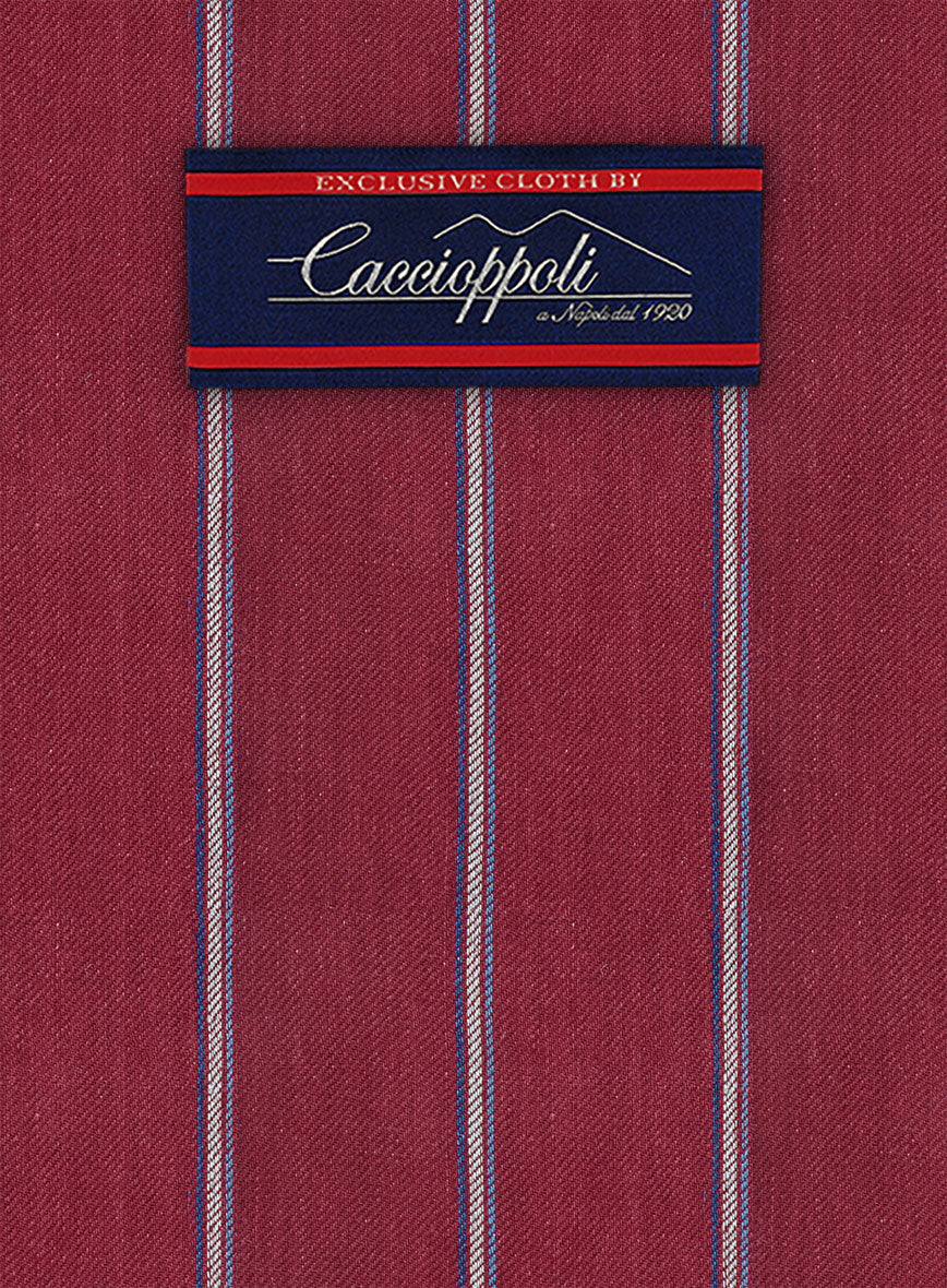 Caccioppoli Moncal Linen Suit - Image 7