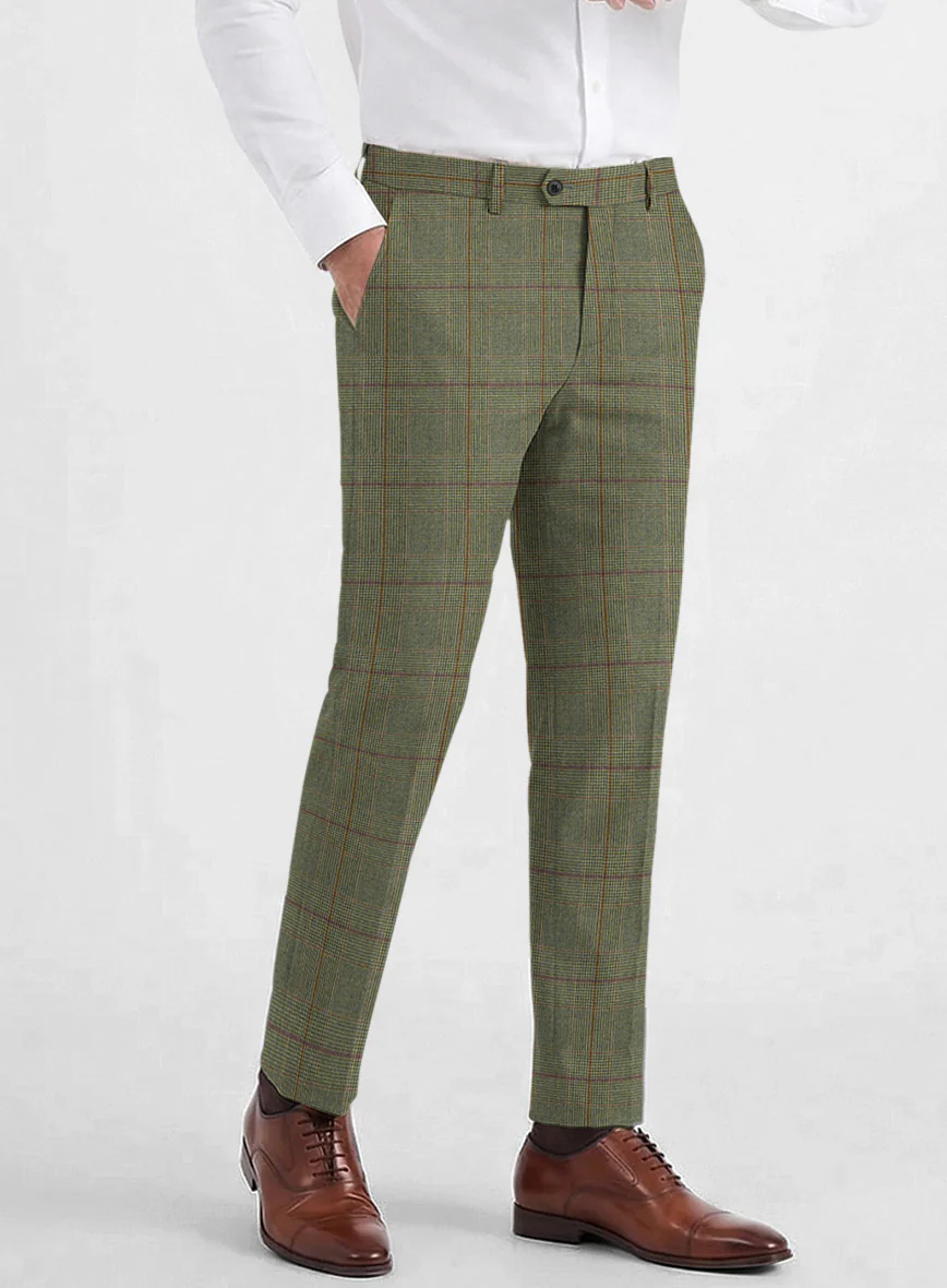 Caccioppoli Omari Glen Green Wool Suit - Image 6