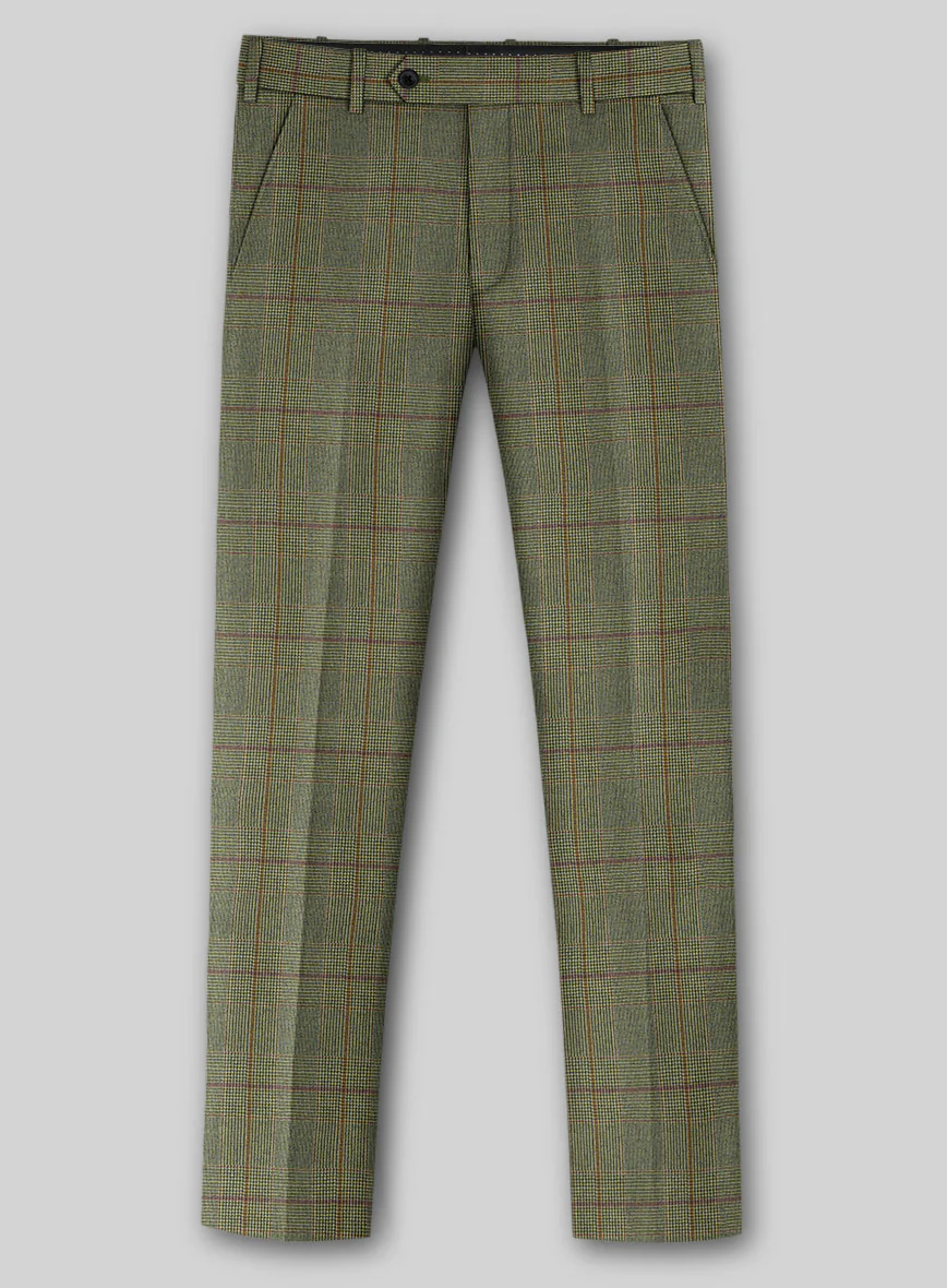Caccioppoli Omari Glen Green Wool Suit - Image 7