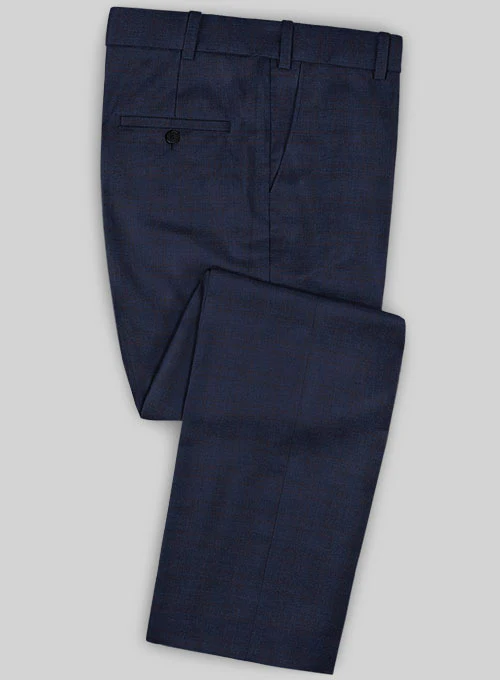 Caccioppoli Sun Dream Artado Blue Wool Silk Suit - Image 4