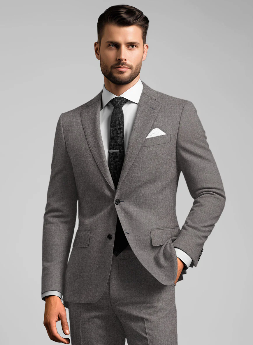 Caccioppoli Sun Dream Brown Wool Silk Jacket - Image 2