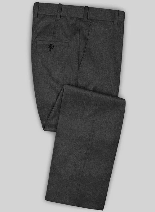 Caccioppoli Sun Dream Charcoal Wool Silk Suit - Image 4
