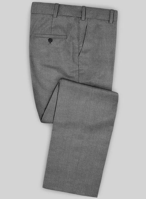 Caccioppoli Sun Dream Fenti Gray Wool Silk Suit - Image 4