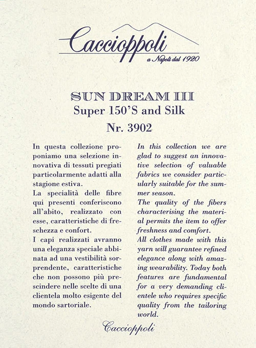 Caccioppoli Sun Dream Itodo Herringbone Wool Silk Pants - Image 6