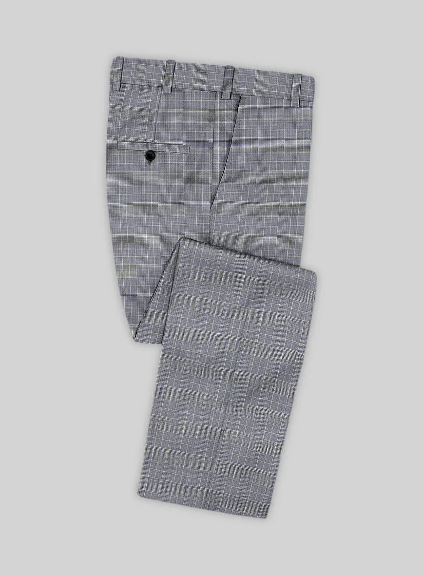 Caccioppoli Sun Dream Majoli Glen Wool Silk Suit - Image 4