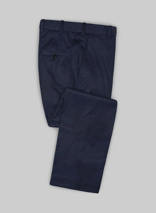 Caccioppoli Sun Dream Steel Blue Wool Silk Suit - Image 3