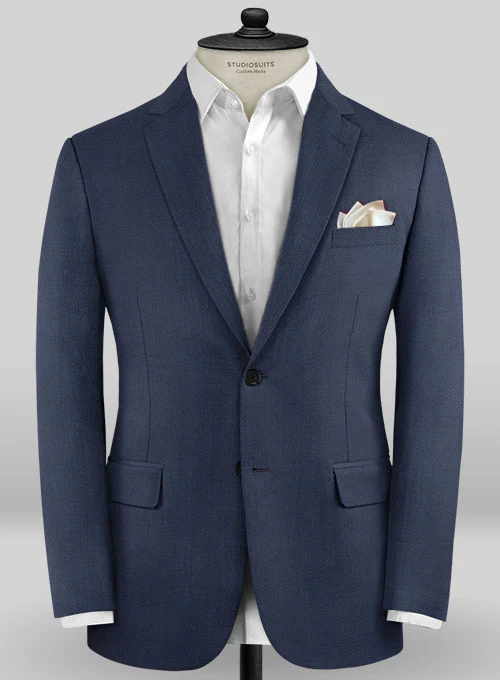 Caccioppoli Sun Dream Zoncci Blue Wool Silk Suit - Image 3