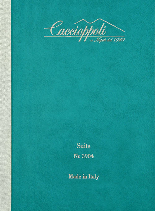 Caccioppoli Wool Blue Chebio Suit - Image 5
