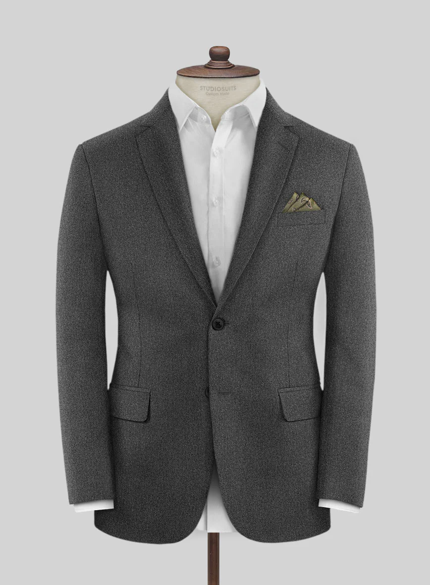 Caccioppoli Yorge Iron Gray Wool Suit - Image 3