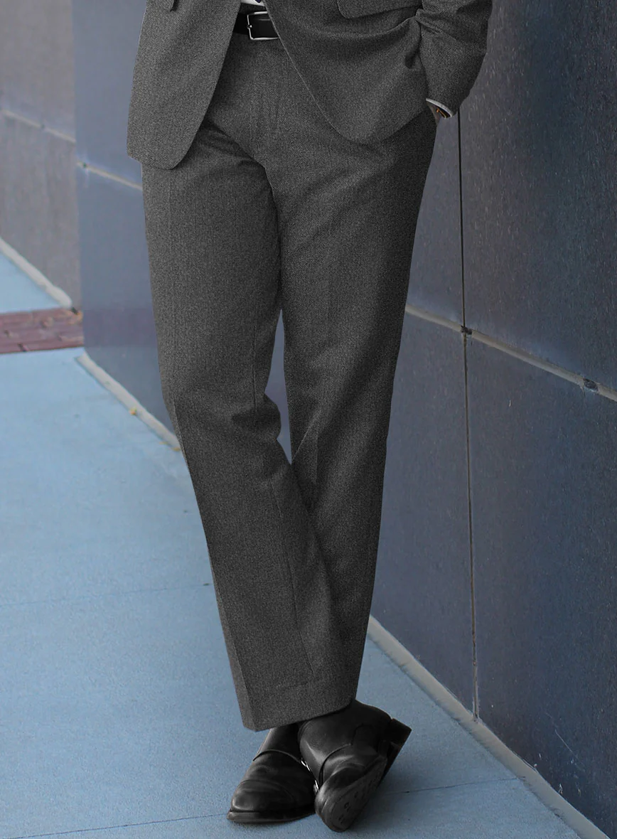 Caccioppoli Yorge Iron Gray Wool Suit - Image 5