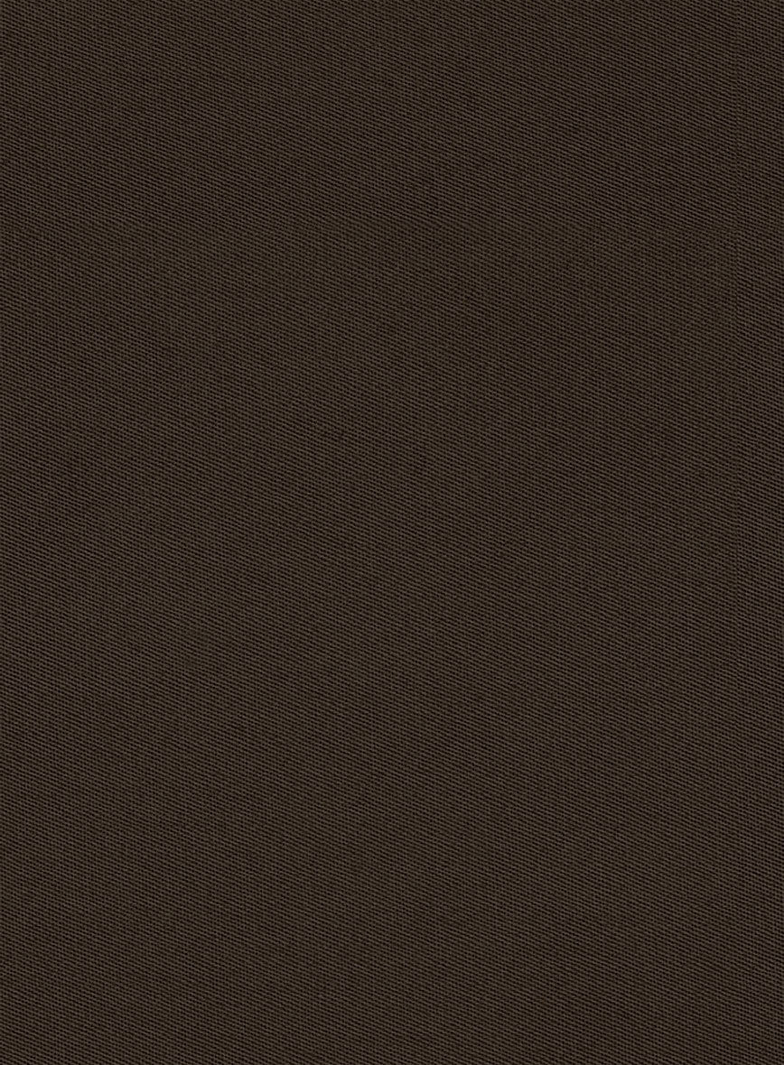 Caffe Brown Stretch Chino Jacket - Image 4