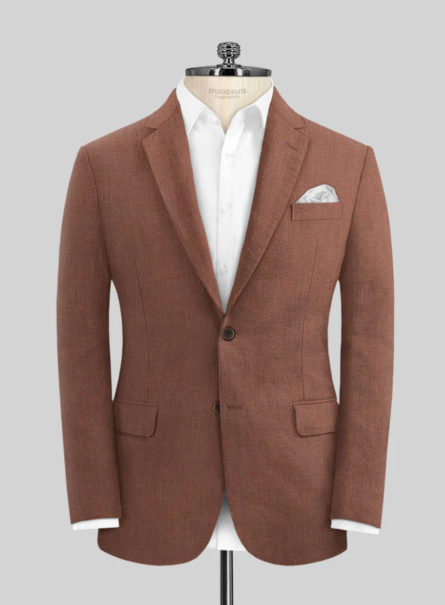 Campari Copper Linen Jacket