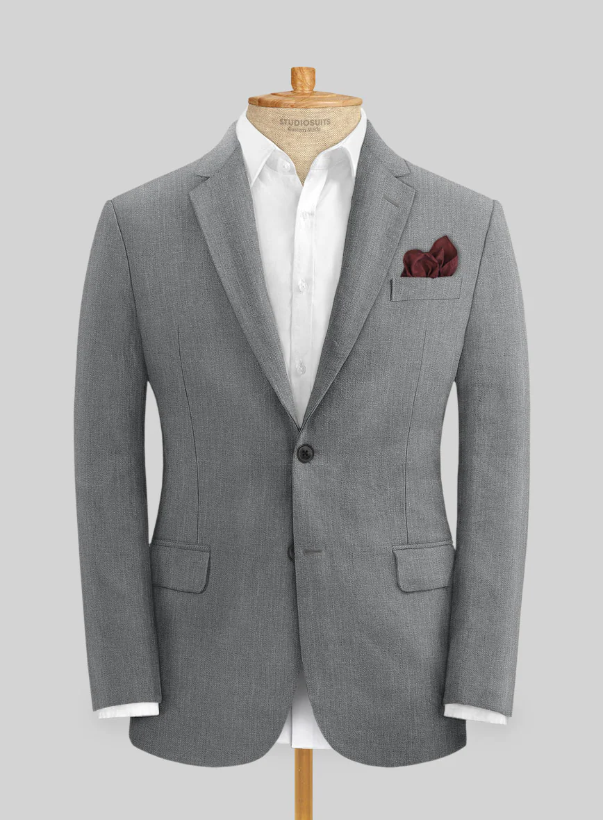 Campari Gray Linen Jacket
