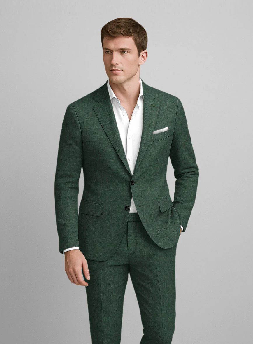 Campari Green Mile Linen Jacket - Image 2