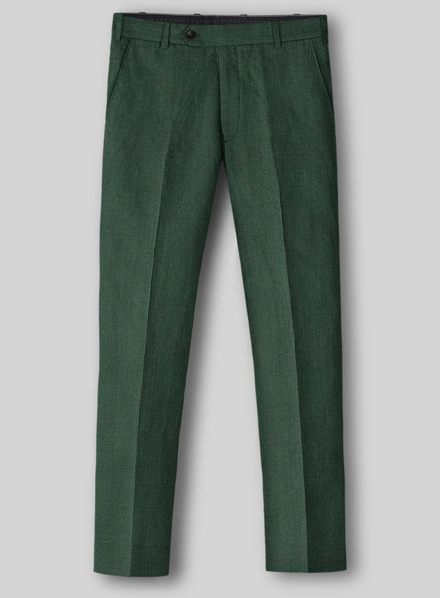 Campari Green Mile Linen Suit - Image 5