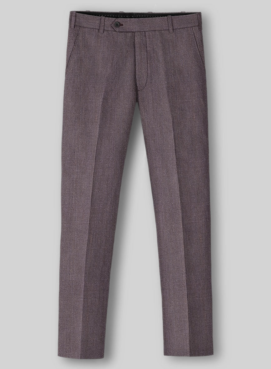 Campari Mystic Mauve Linen Pants - Image 2
