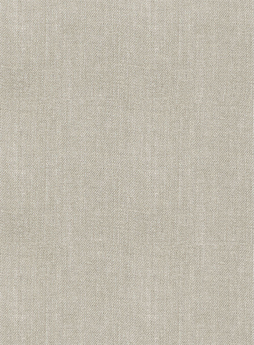 Campari Oatmeal Linen Pants - Image 4