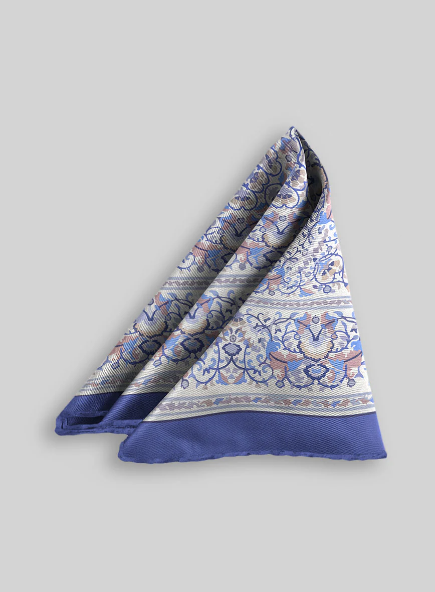 Cifrare Silk Pocket Square - Image 2