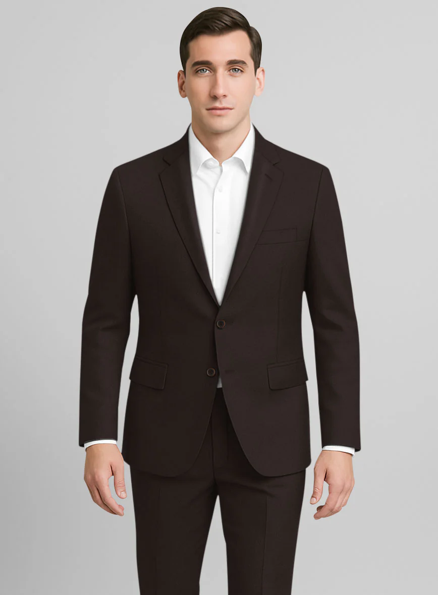Coffee Brown Chino Jacket - Image 2