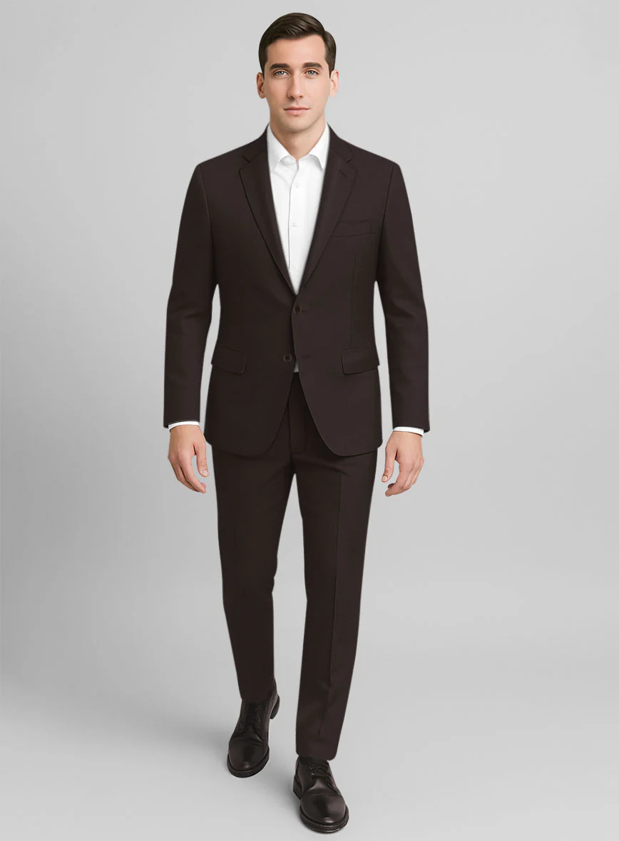 Coffee Brown Chino Suit