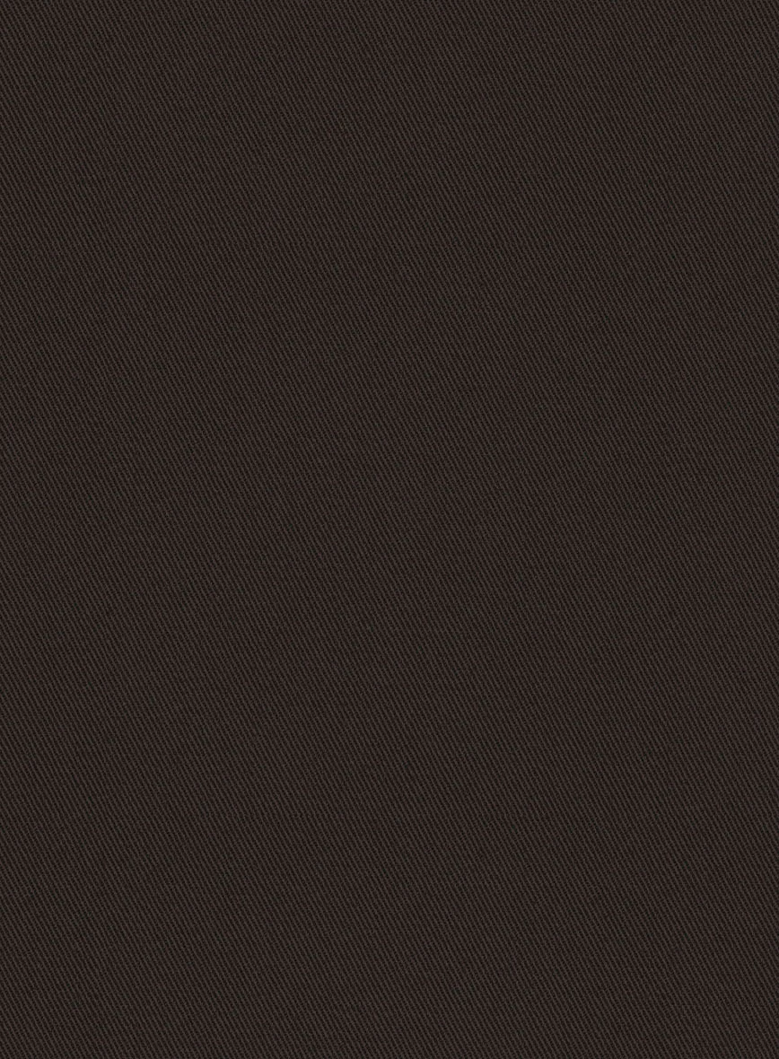 Coffee Brown Chino Suit - Image 6