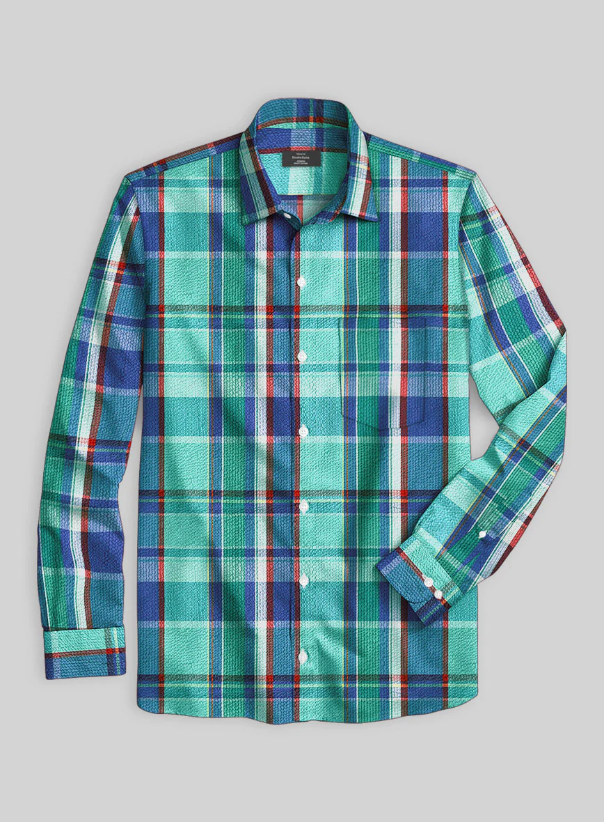Country Check Cotton Shirt - Image 3