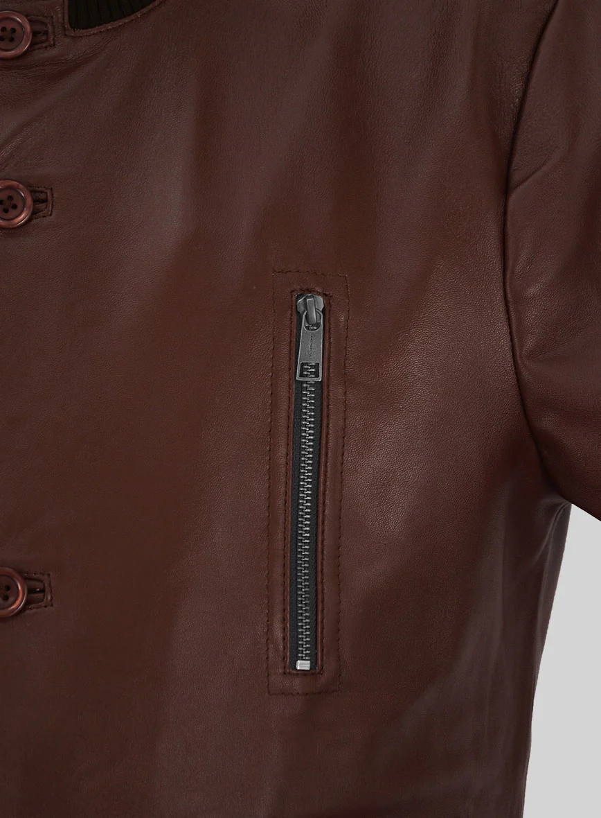 Cristiano Leather Jacket - Image 3