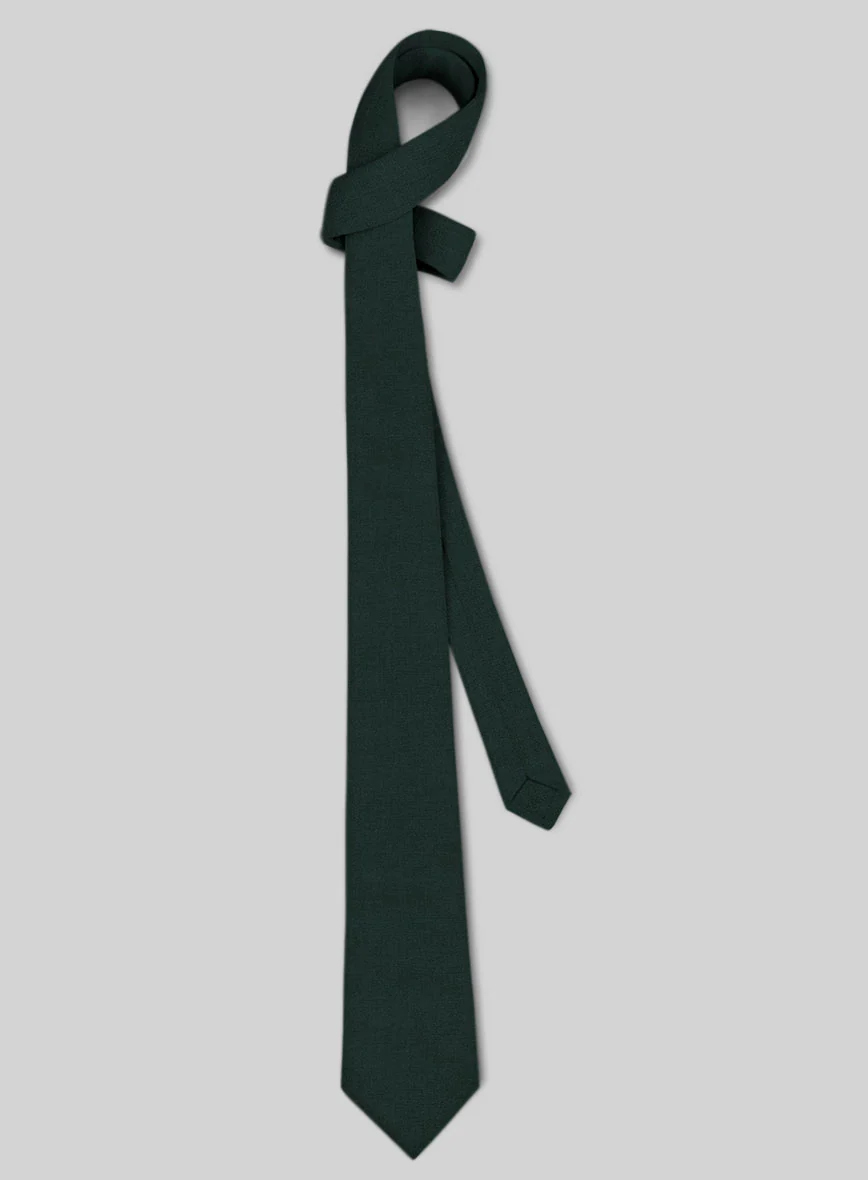 Dark Green Tie - Image 2