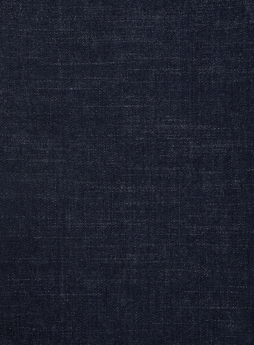 Dark Indigo Stretch Denim Jeans - Image 7