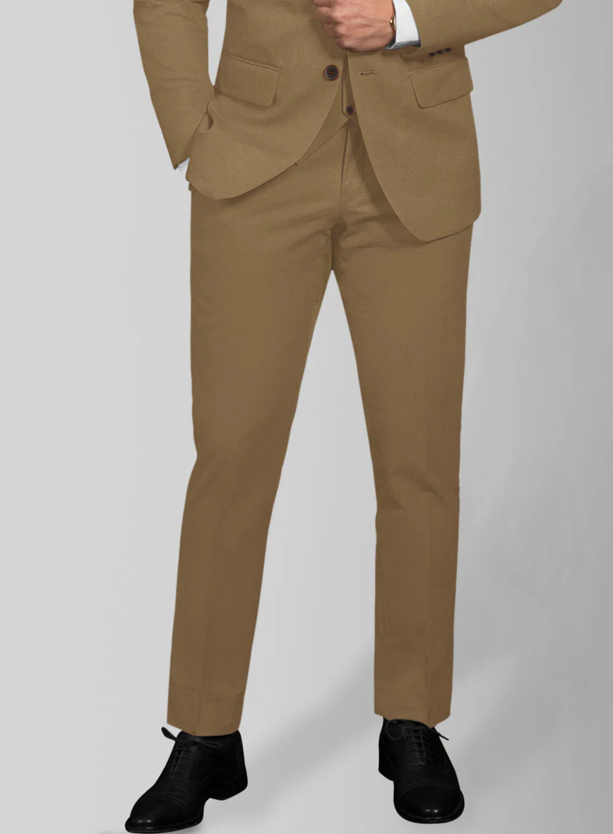 Dark Khaki Chino Suit - Image 5