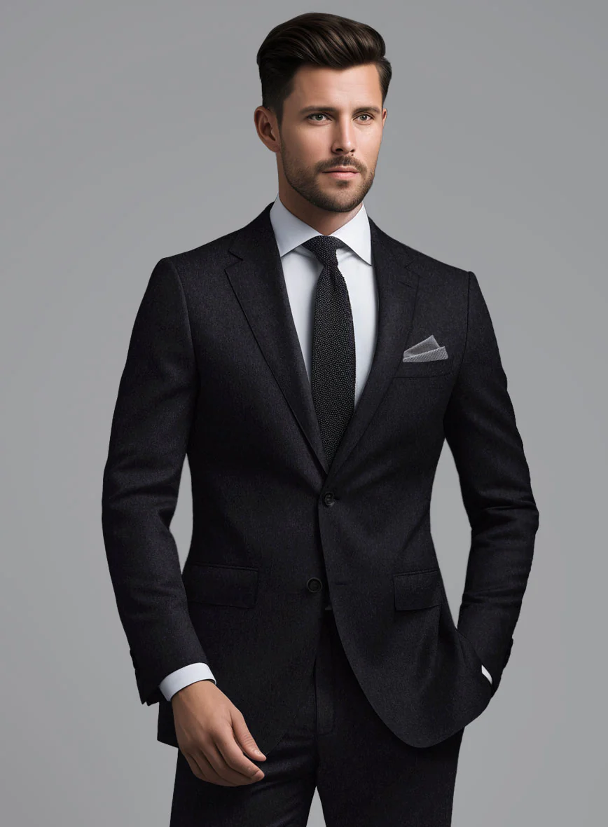 Deep Blue Cashmere Jacket - Image 2
