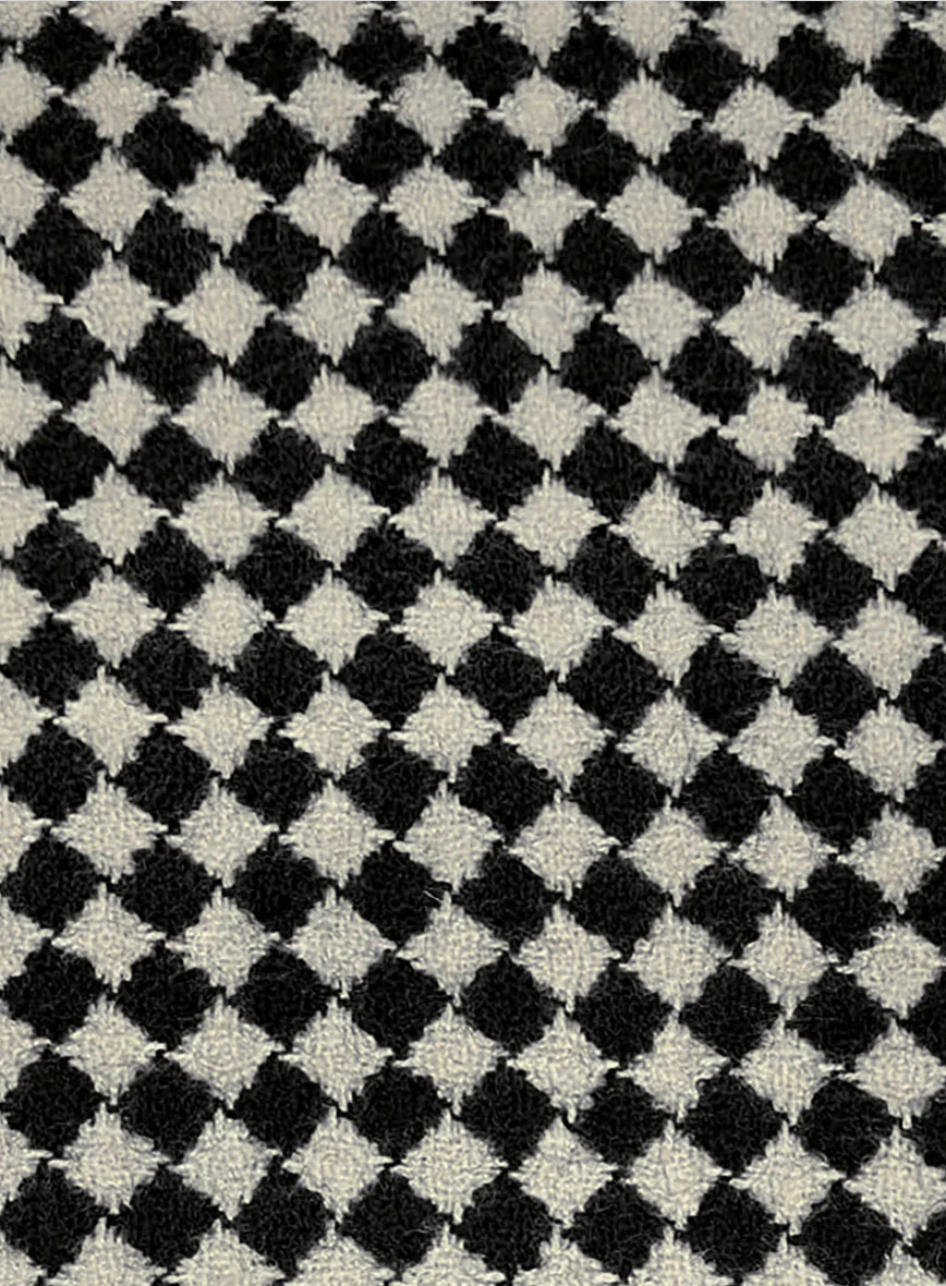 Diamond Noir Tweed Suit - Image 7