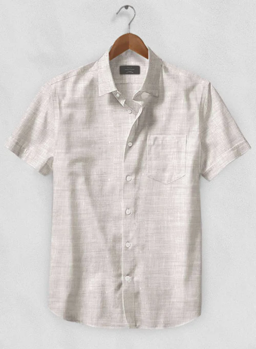 Dublin Fawn Linen Shirt
