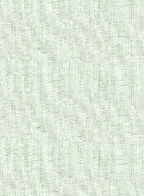 Dublin Mint Green Linen Shirt - Image 3