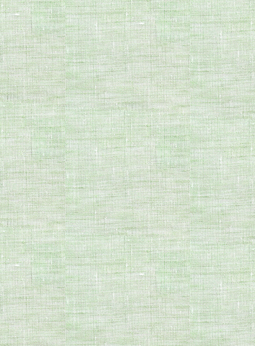Dublin Sea Green Linen Shirt - Image 4