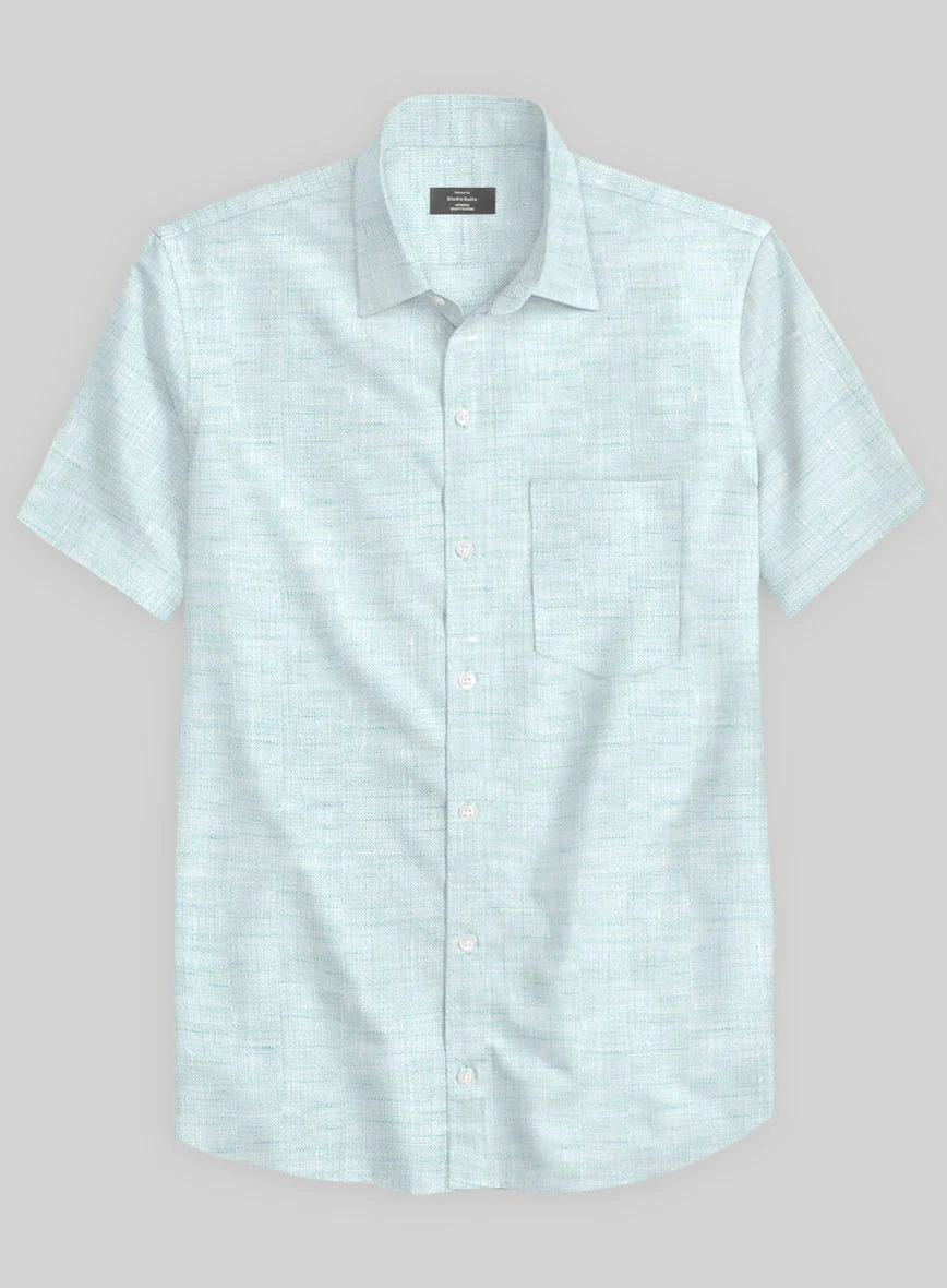 Dublin Sky Blue Linen Shirt