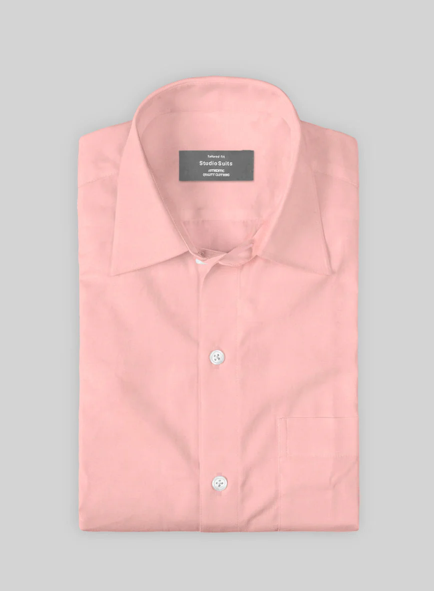 Dusty Rose Cotton Shirt - Image 2