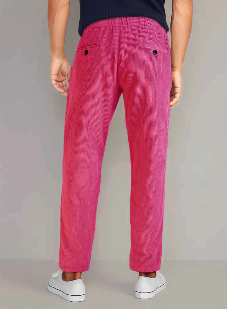 Easy Pants Fusica Pink Corduroy - Image 5