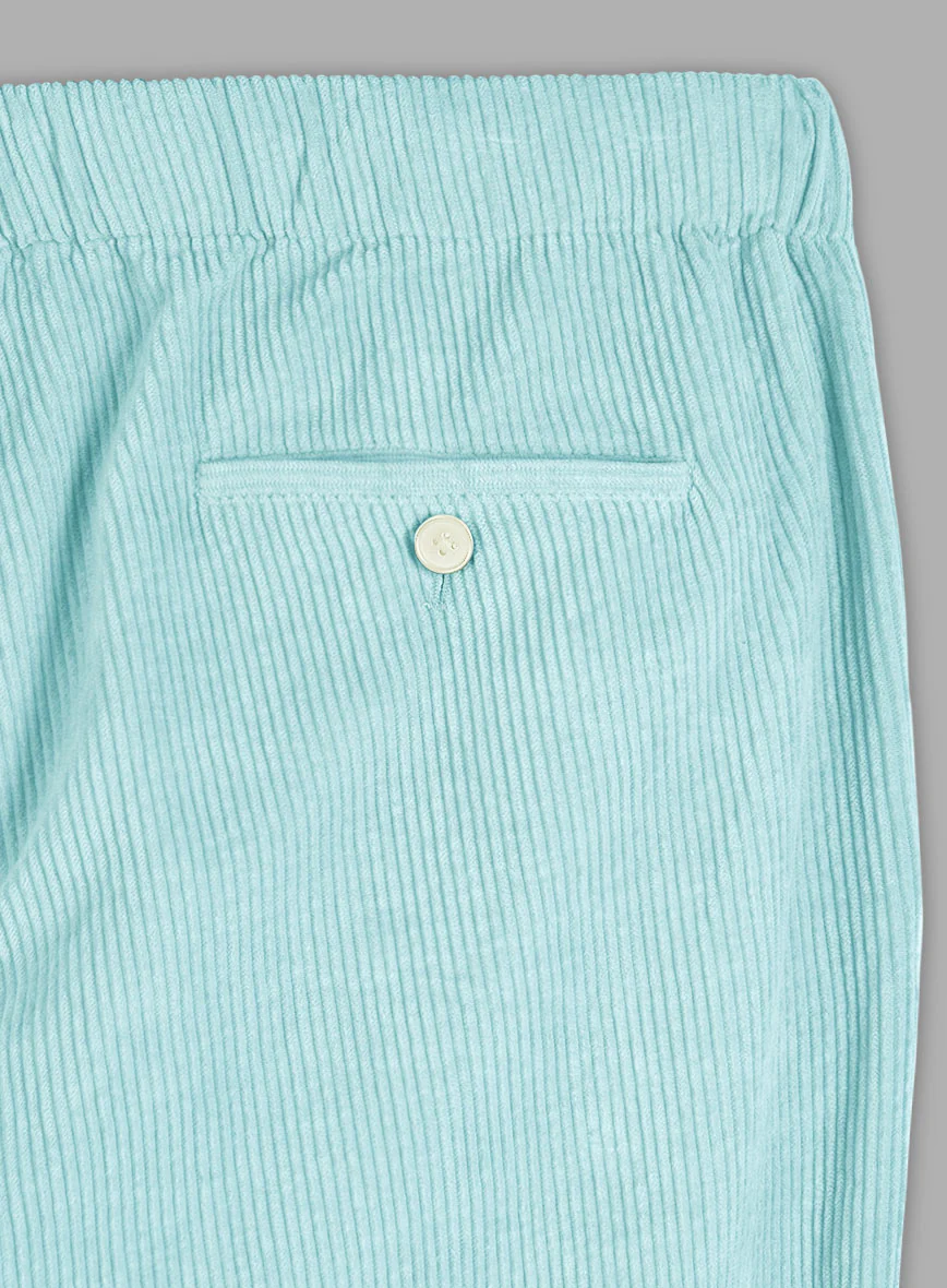 Easy Pants Light Blue Corduroy - Image 6