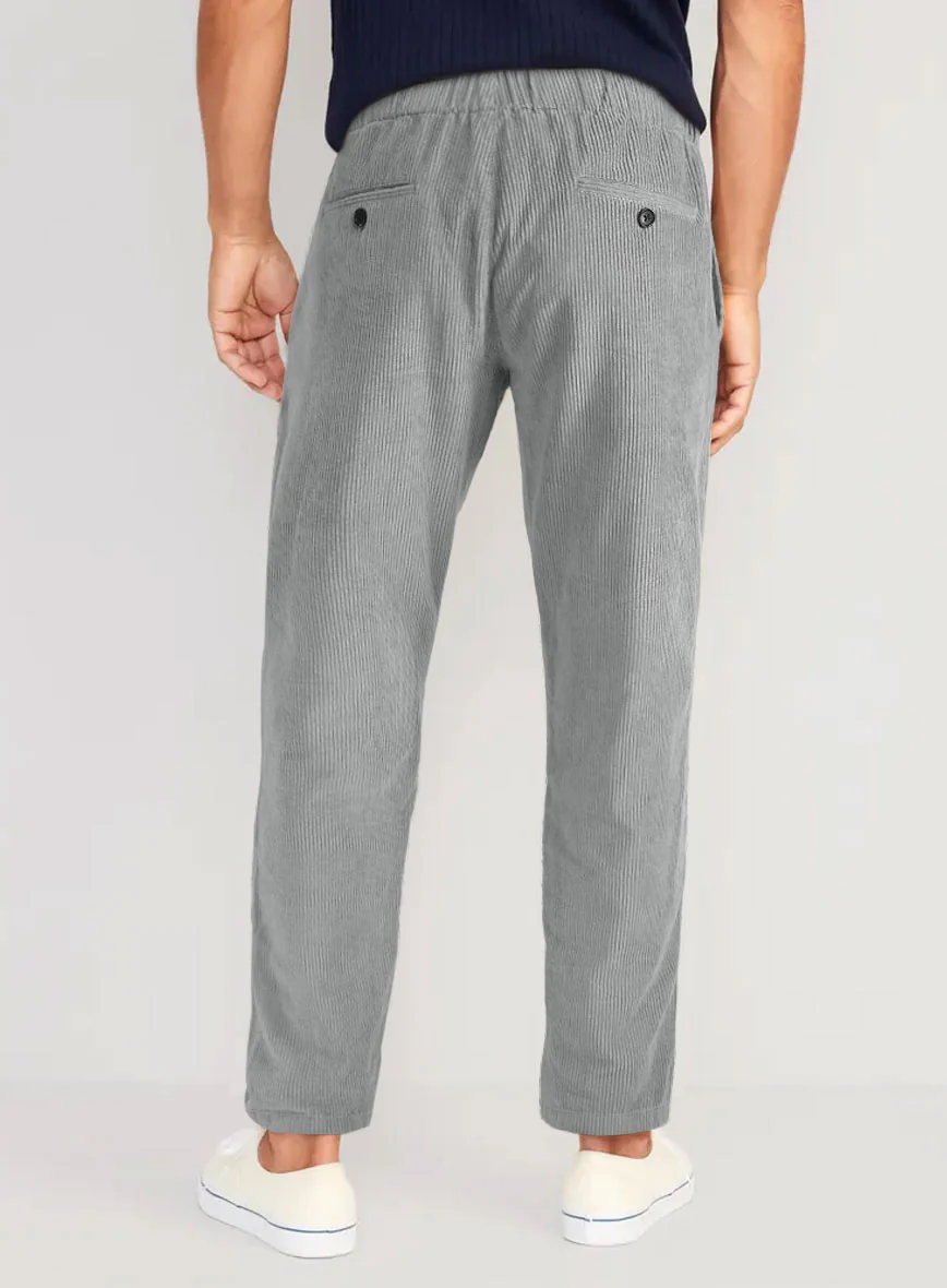Easy Pants Light Gray Corduroy - Image 5