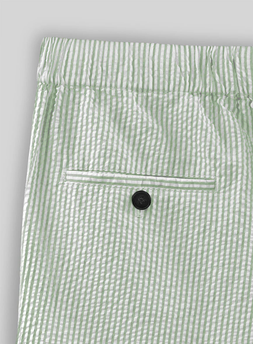 Easy Pants Light Green Seersucker - Image 4