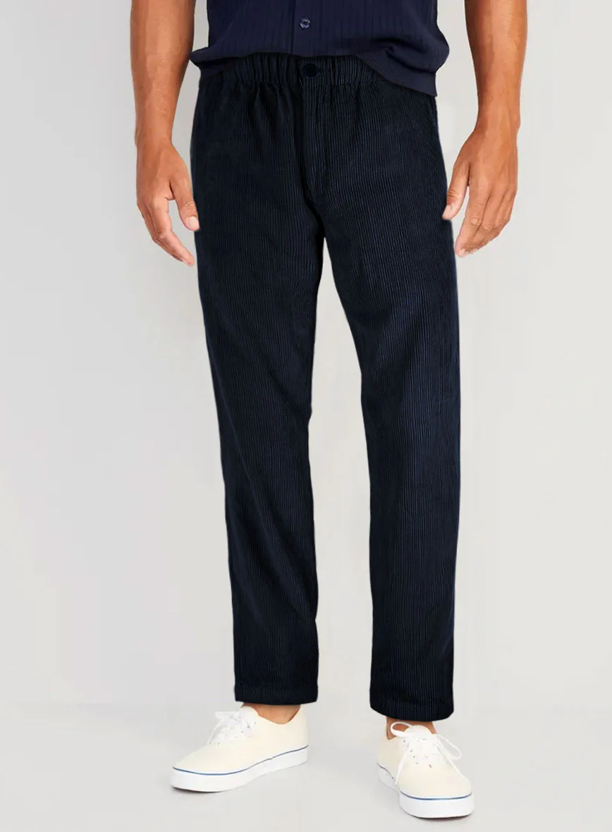 Easy Pants Navy Blue Corduroy - Image 2
