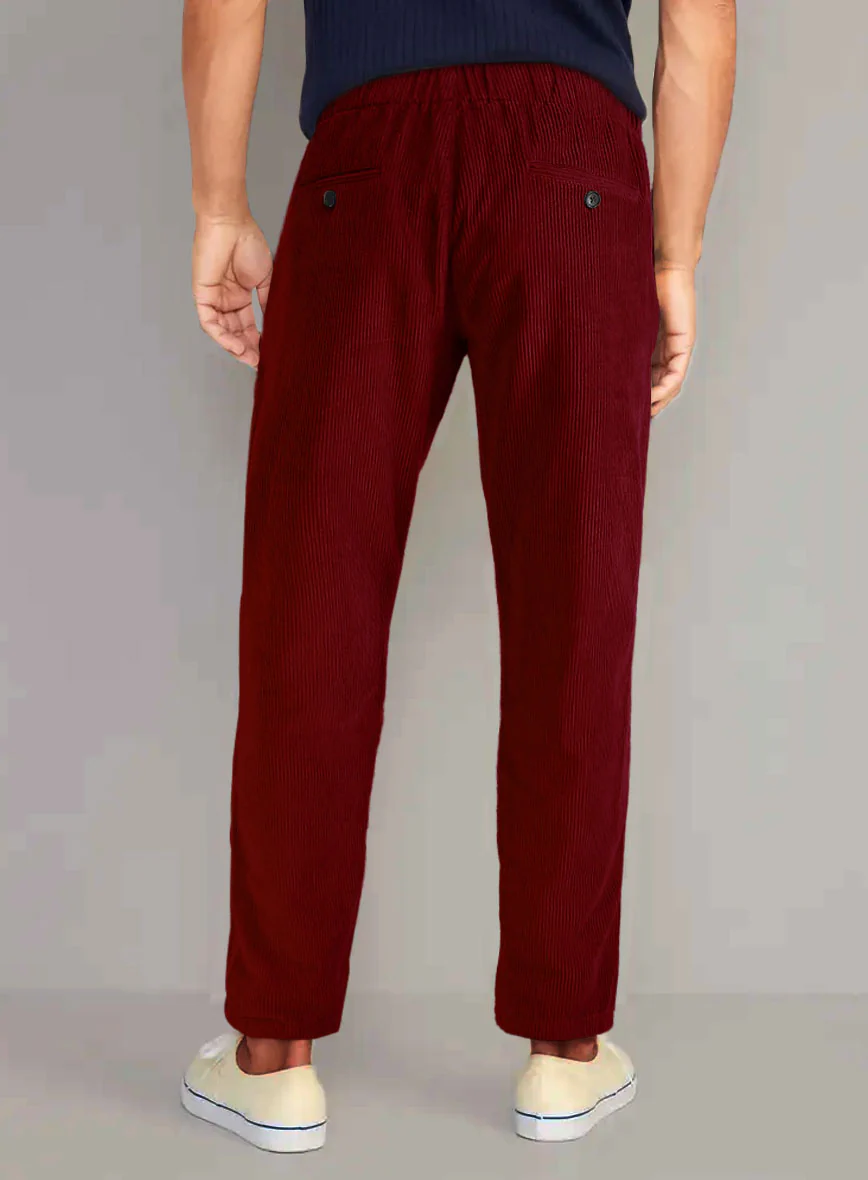 Easy Pants Red Corduroy - Image 5