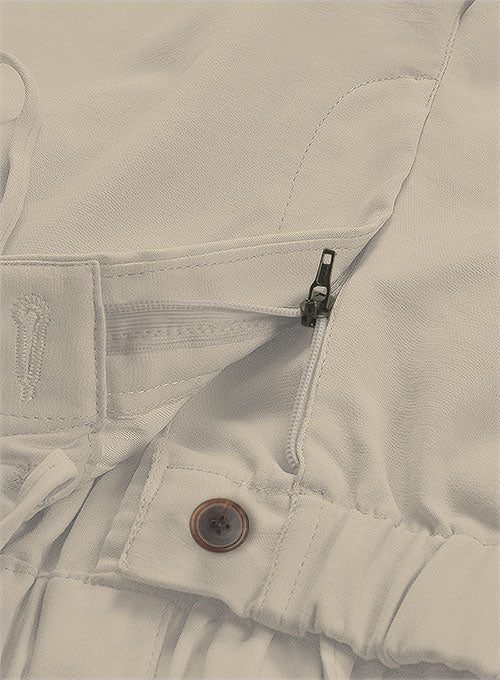 Easy Pants Sand Cotton Canvas - Image 8