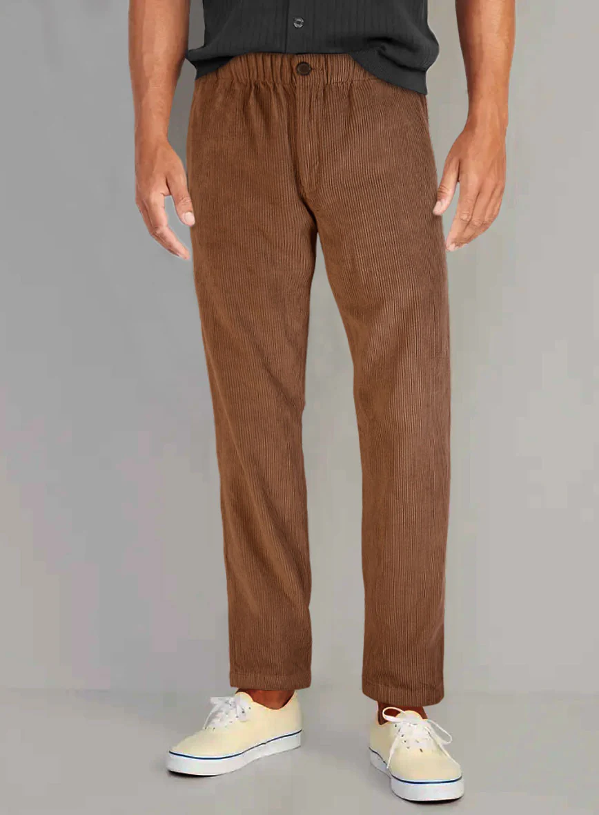 Easy Pants Spring Brown Corduroy - Image 2